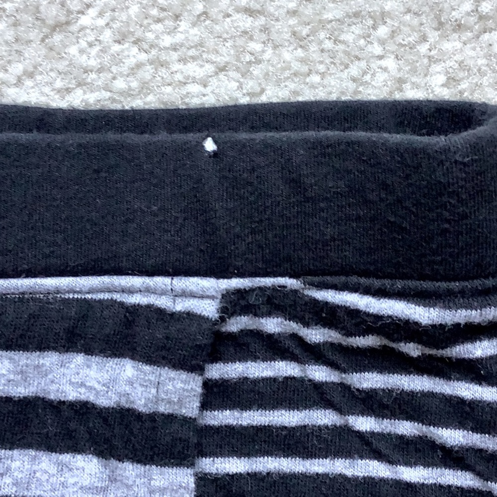 Life Is Good Wrap Striped Pattern Skirt Sz Medium - Picture 7 of 7